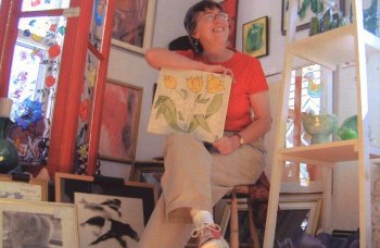 Susan Borgersen, artist/writer